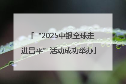 “2025中银全球走进昌平”活动成功举办