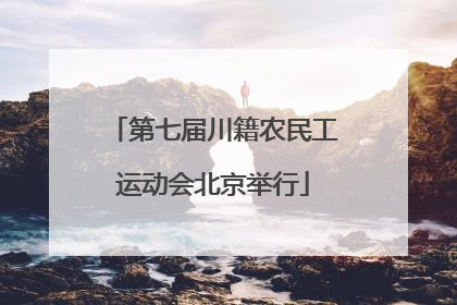第七届川籍农民工运动会北京举行