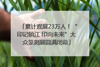 累计观展23万人！“印记镇江 印向未来”大众篆刻展圆满闭幕