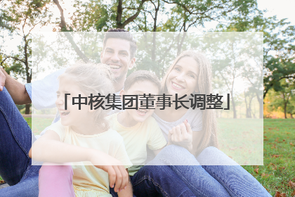 中核集团董事长调整