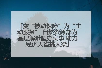 变“被动保障”为“主动服务” 自然资源部为基层解难题办实事 助力经济大省挑大梁