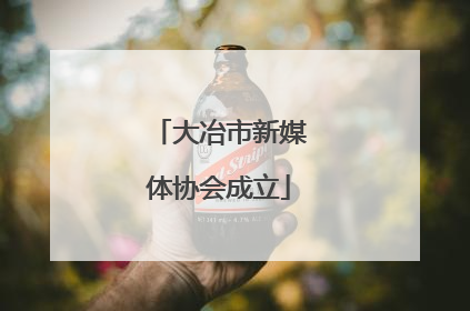 大冶市新媒体协会成立