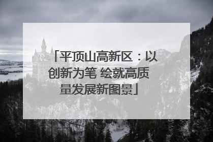 平顶山高新区：以创新为笔 绘就高质量发展新图景
