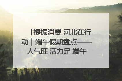 提振消费 河北在行动｜端午假期盘点——人气旺 活力足 端午经济“热浪”迭起