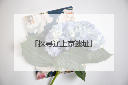 探寻辽上京遗址