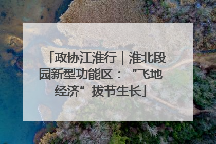 政协江淮行｜淮北段园新型功能区：“飞地经济”拔节生长