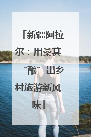 新疆阿拉尔：用桑葚“酿”出乡村旅游新风味
