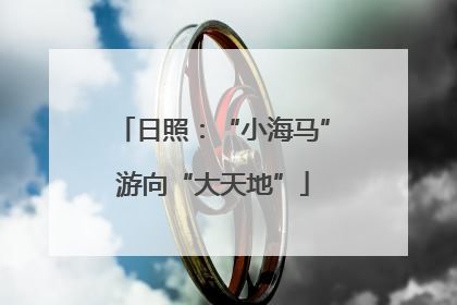 日照：“小海马”游向“大天地”