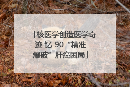 核医学创造医学奇迹 钇-90“精准爆破”肝癌困局