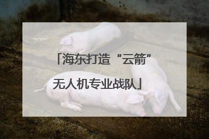 海东打造“云箭”无人机专业战队