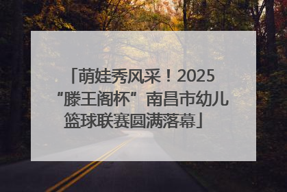 萌娃秀风采!2025“滕王阁杯”南昌市幼儿篮球联赛圆满落幕