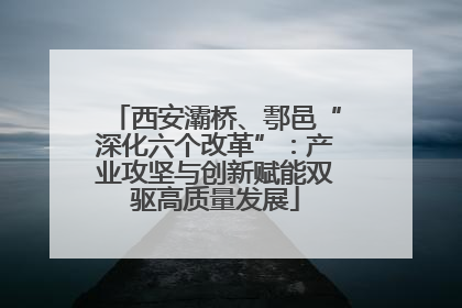 西安灞桥、鄠邑“深化六个改革”：产业攻坚与创新赋能双驱高质量发展