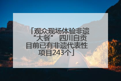 观众现场体验非遗“大餐” 四川自贡目前已有非遗代表性项目243个