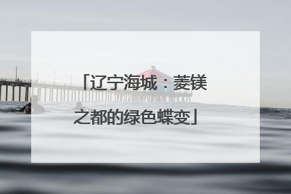 辽宁海城：菱镁之都的绿色蝶变