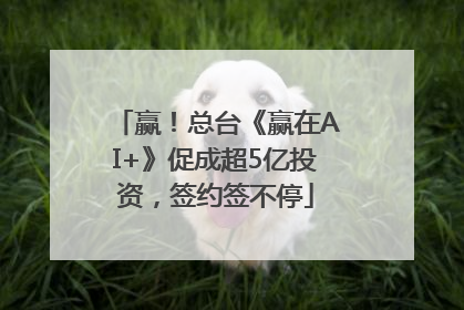 赢！总台《赢在AI+》促成超5亿投资，签约签不停