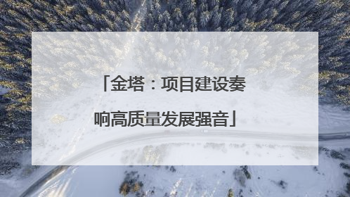 金塔：项目建设奏响高质量发展强音