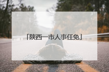 陕西一市人事任免