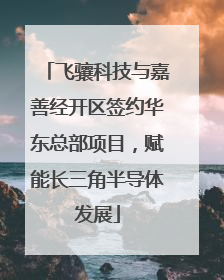飞骧科技与嘉善经开区签约华东总部项目，赋能长三角半导体发展