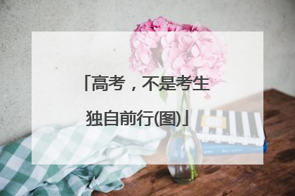高考，不是考生独自前行(图)
