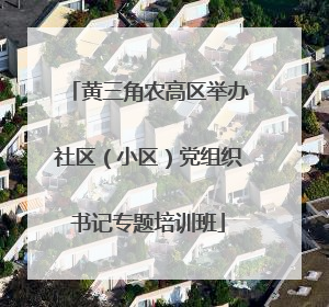 黄三角农高区举办社区（小区）党组织书记专题培训班