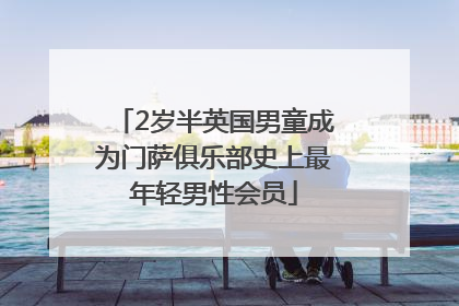 2岁半英国男童成为门萨俱乐部史上最年轻男性会员