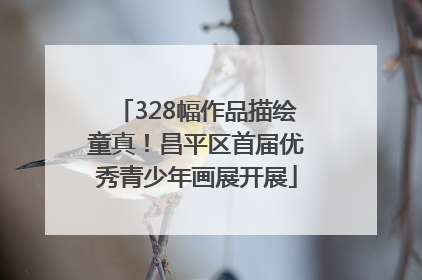 328幅作品描绘童真！昌平区首届优秀青少年画展开展